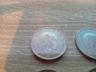 Lote 10 Monedas Españolas Franco