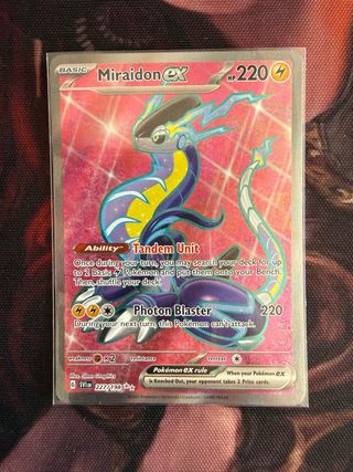 Miraidon ex SVI 227 Carta Pokémon