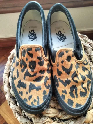 Zapatillas Vans Animal Print. Rare