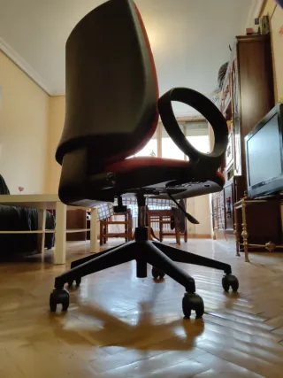 Silla de escritorio roja