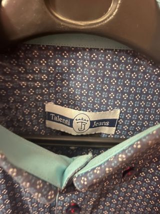 Camisa Talenti Azul con Estampado