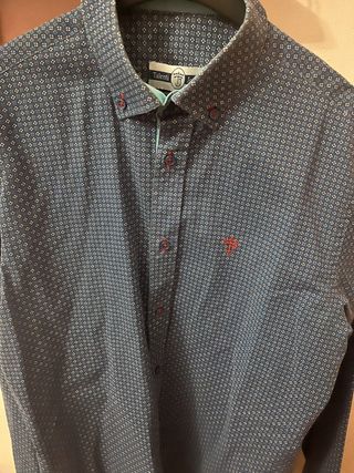 Camisa Talenti Azul con Estampado