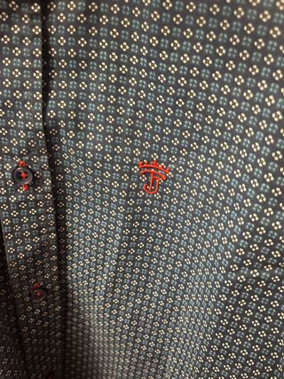 Camisa Talenti Azul con Estampado