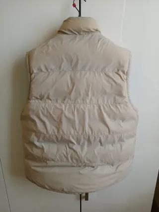 Piumino smanicato blu size L