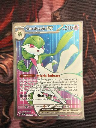 Gardevoir ex SVI 228 Carta Pokémon
