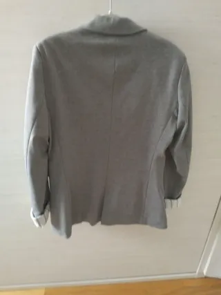 Blazer Gris Stradivarius Talla XL