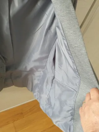 Blazer Gris Stradivarius Talla XL