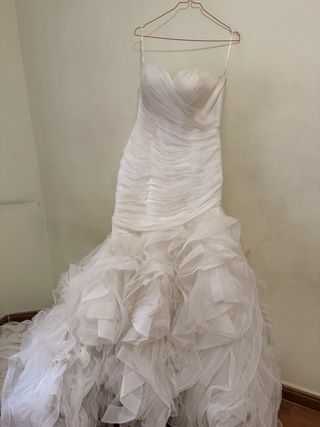 Vestido de Novia Blanco Estilo Sirena