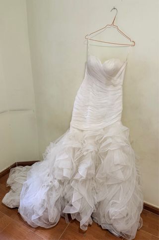 Vestido de Novia Blanco Estilo Sirena