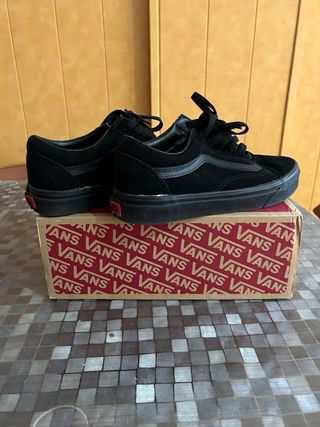 Vans Old Skool Negras Talla 40.