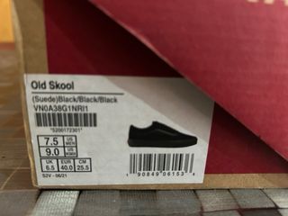 Vans Old Skool Negras Talla 40.