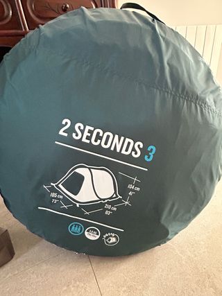 Tienda campaña 2 Seconds 3 personas