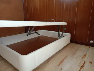 Canapé cama matrimonio blanco