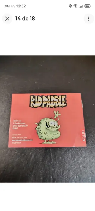 Kid Paddle Game Boy Advance