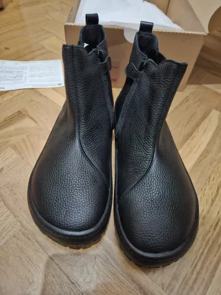 Botas Froddo Piel Negra Talla 39 Barefoot Nuevas