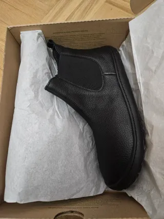 Botas Froddo Piel Negra Talla 39 Barefoot Nuevas