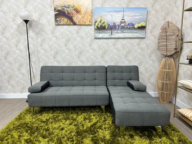 Sofá Cama Gris Clic Clac