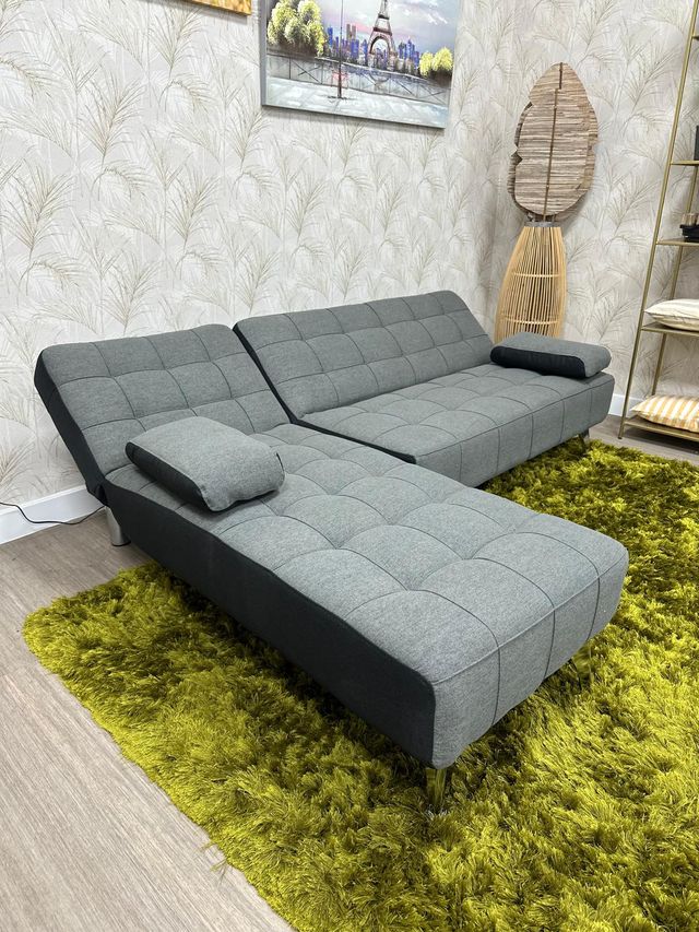 Sofá Cama Gris Clic Clac