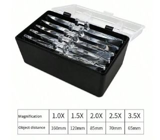 Maquetas, Lupa con LED y 5 Lentes