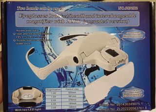 Maquetas, Lupa con LED y 5 Lentes