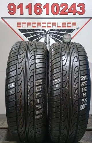-215 65 15 H KUMHO RUEDA PREMIUM YA MONTADA