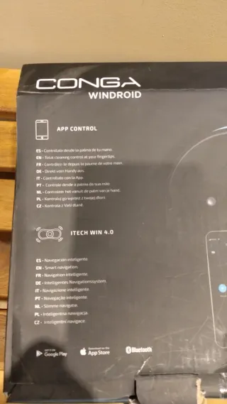 Limpiacristales Conga Windroid 870 Connected