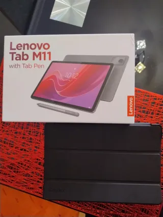 Lenovo Tab M11 4GB/128 con Lápiz Táctil y funda
