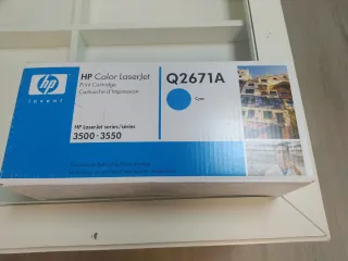 Tóner HP Q2671A Cyan Original