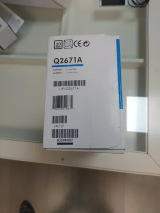 Tóner HP Q2671A Cyan Original