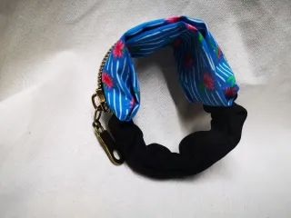 Conjunto Pulsera Monedero y Coletero