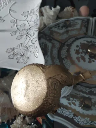 Cenicero Bronce Pipa Antiguo