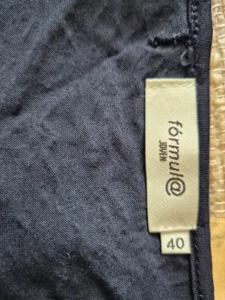 Vestido fiesta azul marino