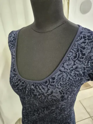 Vestido fiesta azul marino