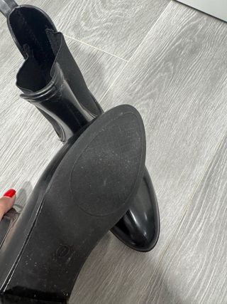 Botas de agua negras
