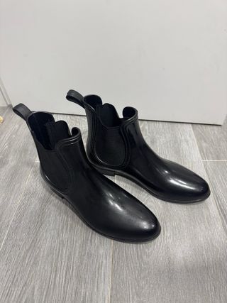 Botas de agua negras