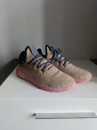 Zapatillas Adidas Beige y Rosa