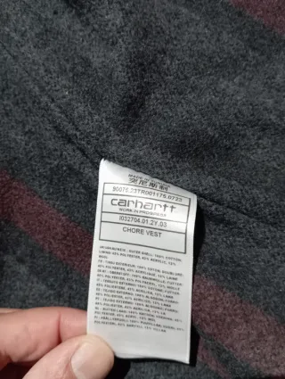 Carhartt Gilet Chore vest xxl