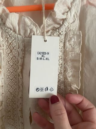 Camisa beige DORADO PARIS XL