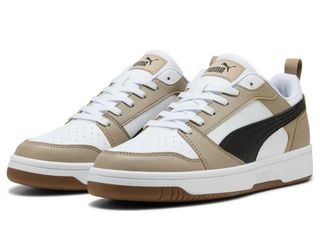 Zapatillas Puma Beige y Blancas
