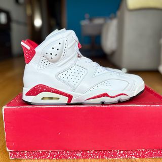 Jordan 6 Red Oreo Blancas y Rojas