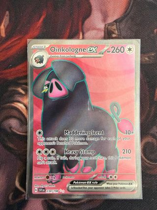 Oinkologne ex SVI 234 Carta Pokémon