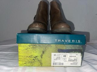 Botines TRAVERIS Marrones Mujer