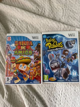 Lote 2 Videojuegos Wii