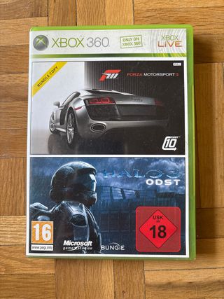 Forza Motorsport 3 + Halo 3 ODST Xbox 360
