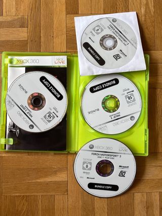 Forza Motorsport 3 + Halo 3 ODST Xbox 360