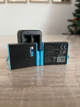 Cargador Doble y 2 Baterías GoPro