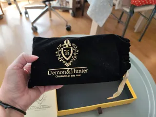 Monedero Demon&Hunter Azul Mujer