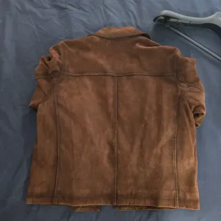 Chaqueta Massimo Dutti ante marrón size M
