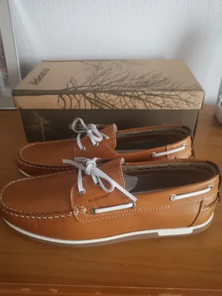 Náuticos Ecosport Piel Marrón Talla 42