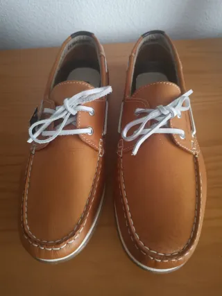 Náuticos Ecosport Piel Marrón Talla 42
